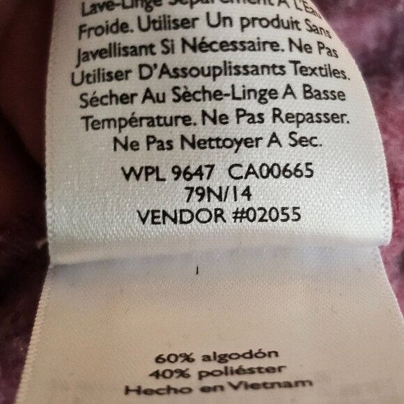 Eddie Bauer Sweatshirt Womens XS Red 1/4 Zip Up Pullover Sweater Casual Preppy - Picture 10 of 12